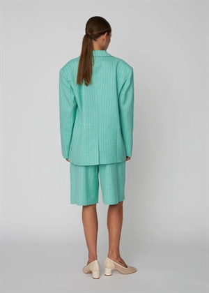 Pin striped blazer Bright Mint Stella Nova 